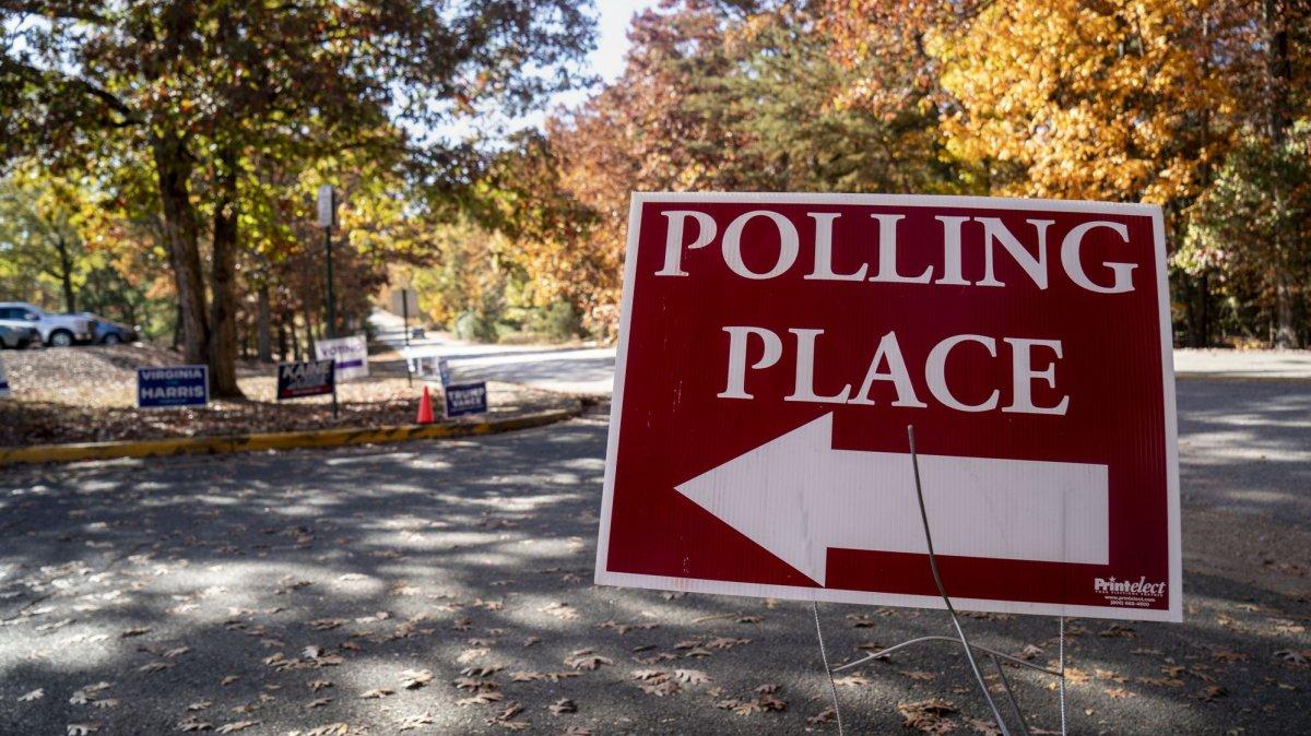"Polling Place" signs are displayed on Election Day in 2024. On Tuesday, voters in South Carolina headed to polls for the start of in-person voting, while the South Carolina state Senate declined to vote on a redistricting plan that would throw out those votes. File Photo by Bonnie Cash/UPI