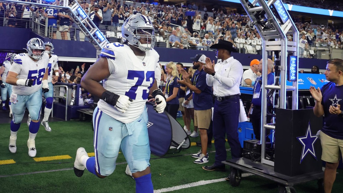 Cowboys' Young Offensive Line Dominates in Rout of Eagles 