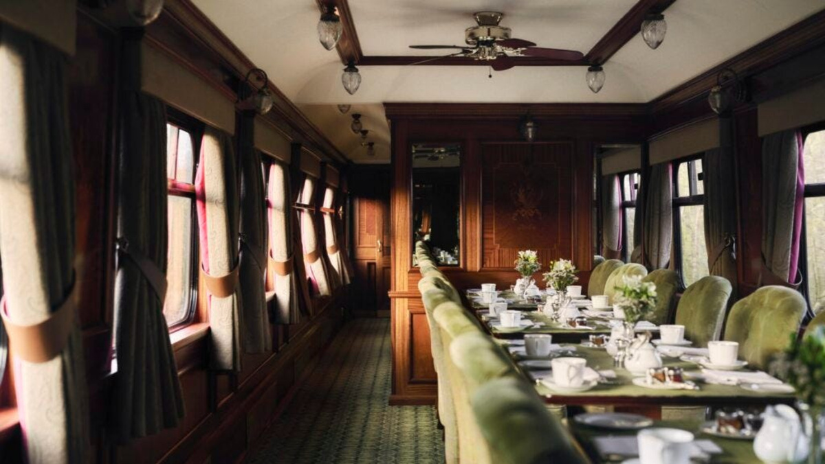 Enjoy locally inspired meals on The Royal Scotsman.