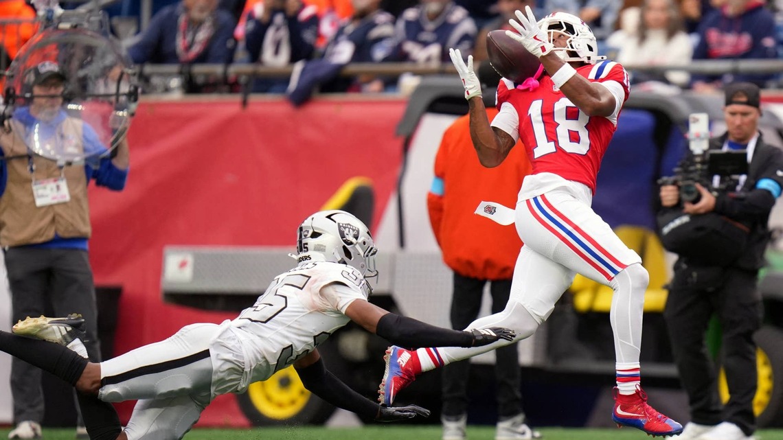 Patriots Show the Blueprint for Attacking Raiders' Secondary 