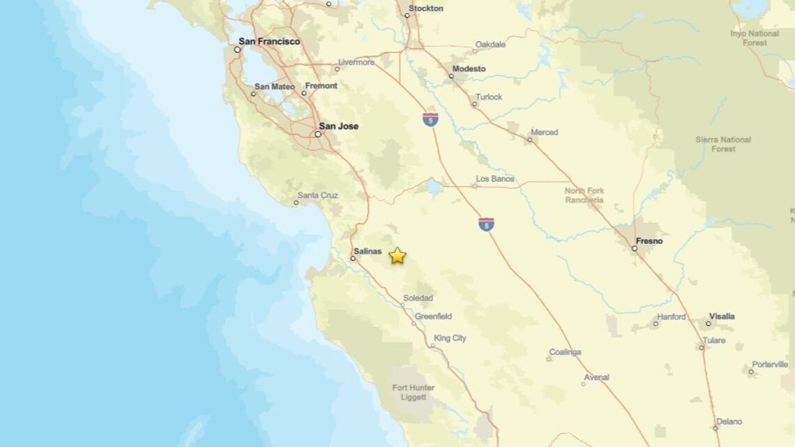 Oct. 17: Earthquake of 2.2 magnitude registered close to Tres Pinos, CA 