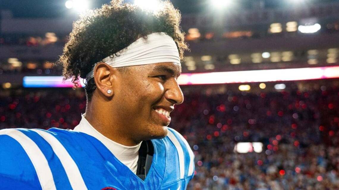 Ole Miss' Trinidad Chambliss vaults to head of Heisman Trophy pack 