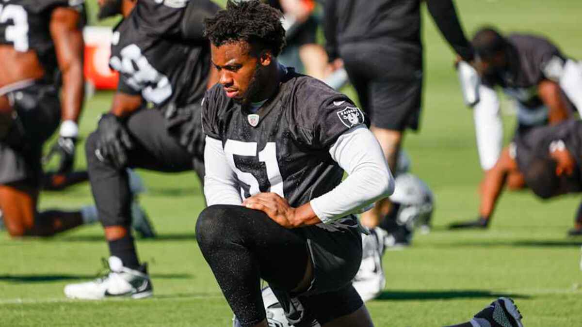  Las Vegas Raiders DE Malcolm Koonce | Darrell Craig Harris, On SI 