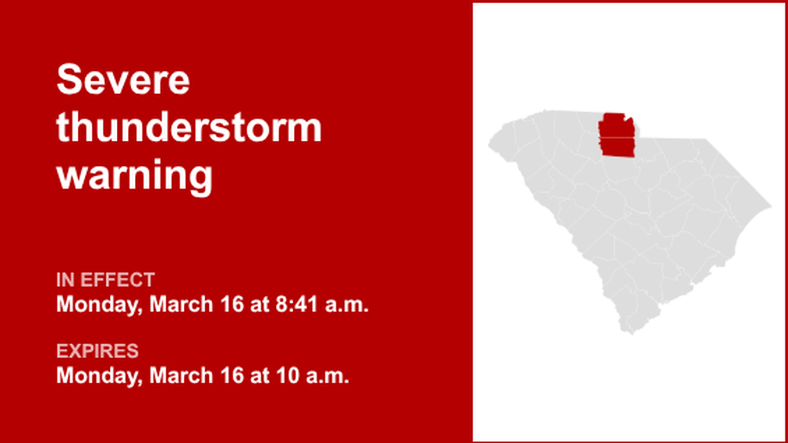 UPDATE: Damaging winds forecast with thunderstorms to hit Chester and York counties Monday 