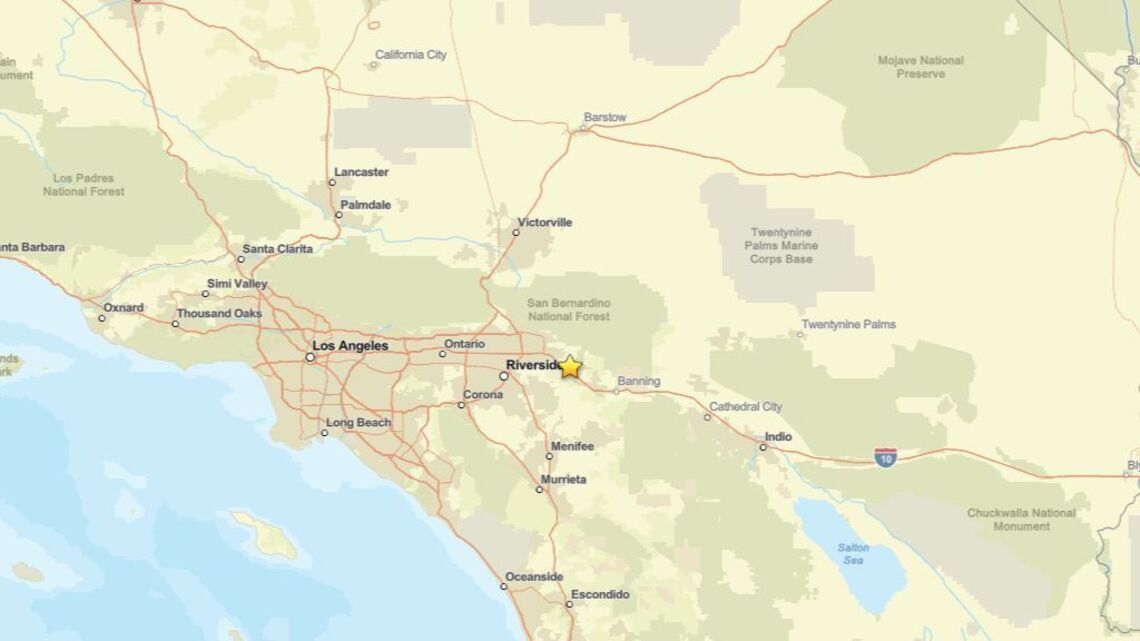 Update: Earthquake measuring 2.4 struck area close to Yucaipa, CA on Oct. 16 
