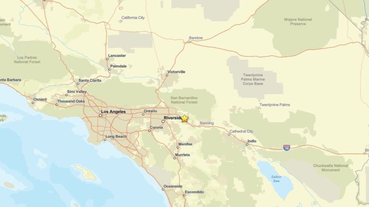 Update: Earthquake measuring 2.4 struck area close to Yucaipa, CA on ...