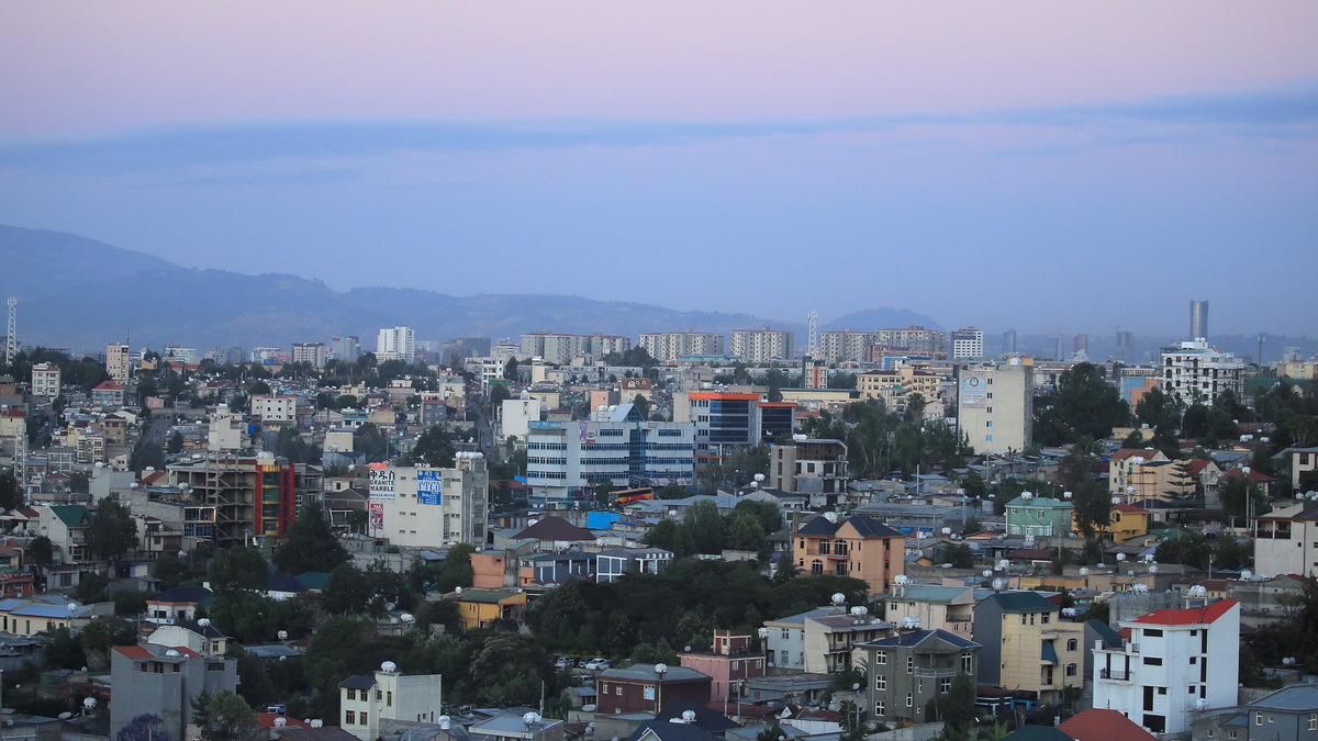 A general view of the skyline of Addis Ababa, Ethiopia November 3, 2021. REUTERS/Tiksa Negeri