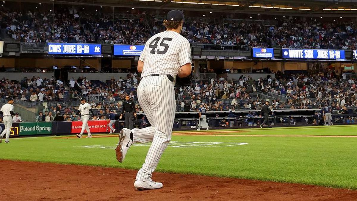  Can Gerrit Cole continue to exceed the Yankees' expectations? | Brad Penner-Imagn Images 