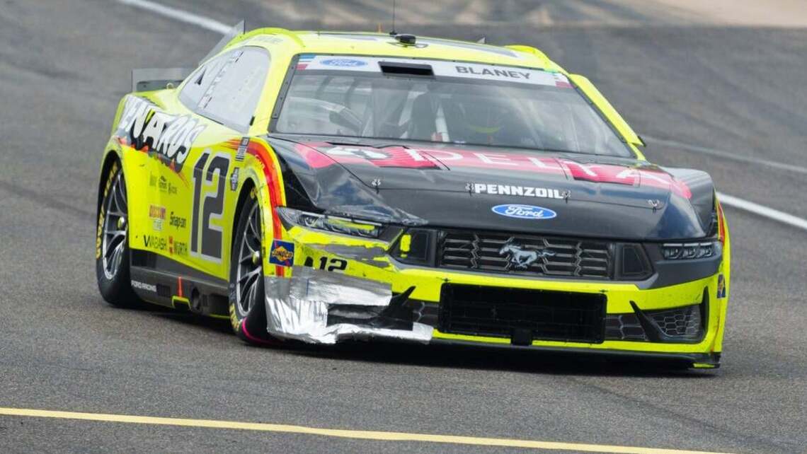 Ryan Blaney continues qualifying surge with Richmond pole 