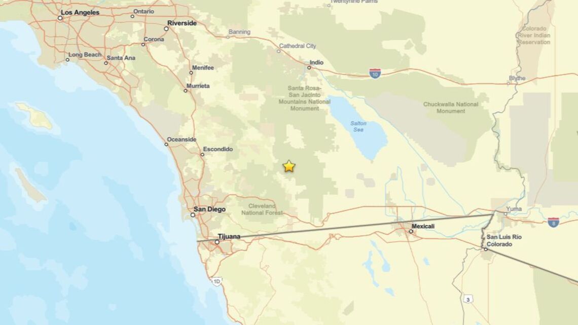 Earthquake struck area close to Julian, CA: 2.1 magnitude detected on Sept. 14 