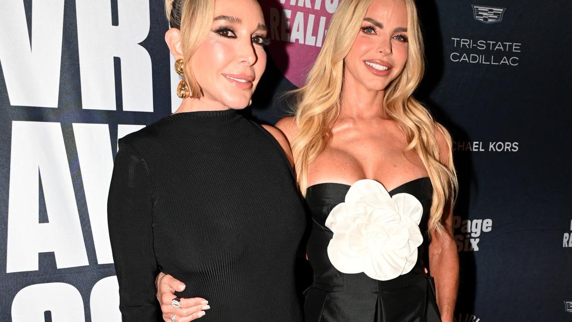 Marysol Patton, Alexia Nepola at the Page Six Virtual Reali-Tea Awards held at City Winery on September 17, 2025 in New York, New York.