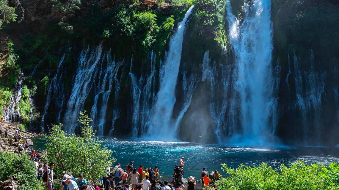 A remote Northern California waterfall has gotten so popular that reservations are required 