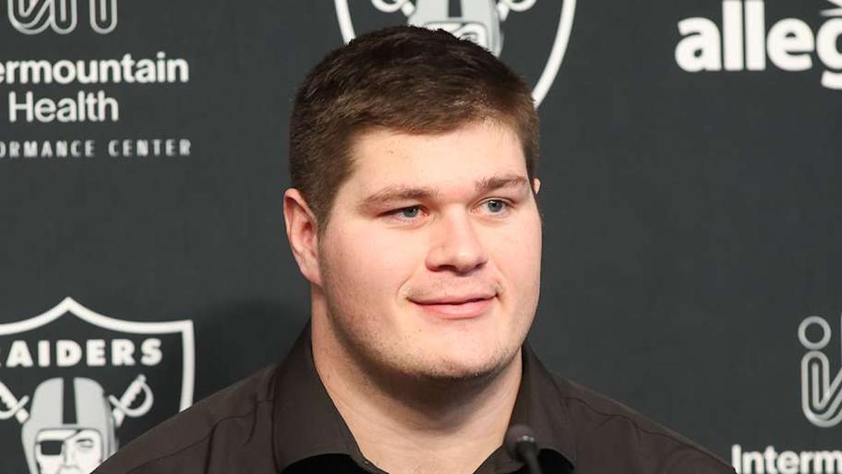  Las Vegas Raiders superstar C Tyler Linderbaum 