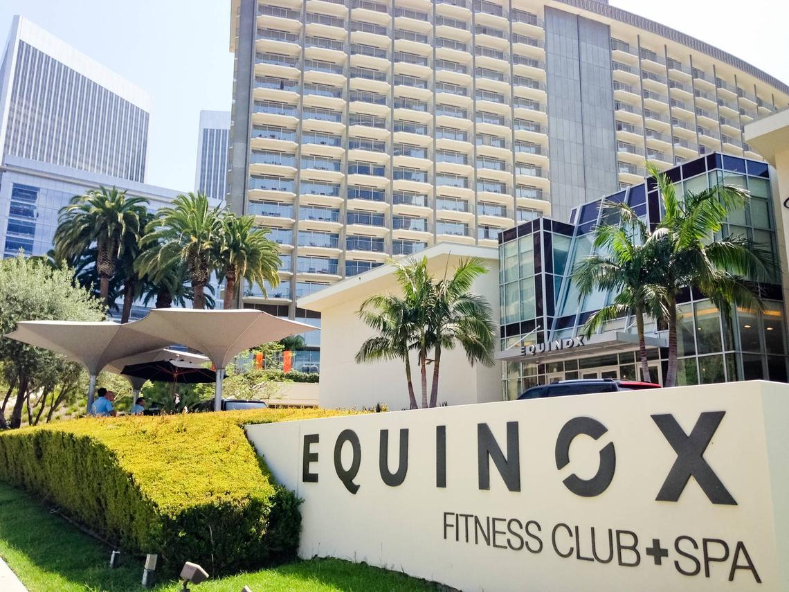  Los Angeles, USA - May 10, 2013: Equinox Fitness Club and SPA, Century City,California.