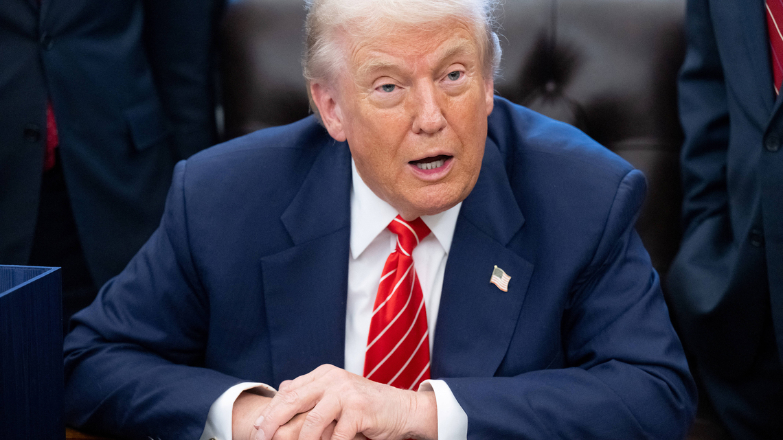 Trump seeks immediate halt to judge's penalties in IRS case 