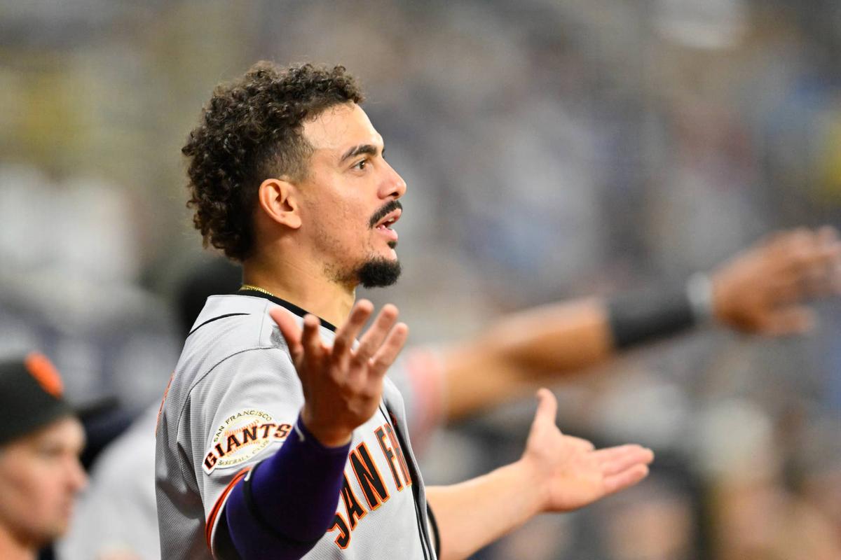  Willy Adames' declining contact quality and rising strikeout rate signal continued downside risk for fantasy managers in 2026. Pablo Robles-Imagn Images