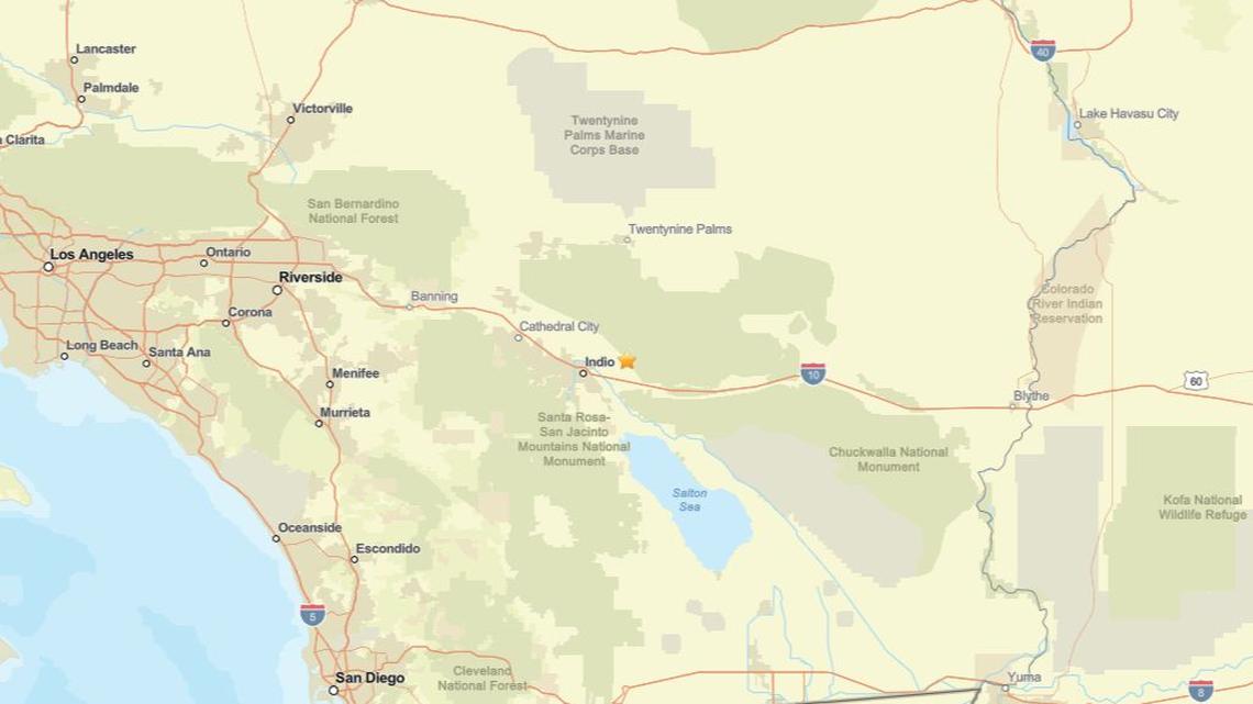 Update: 2.3 magnitude earthquake shakes close to Coachella, CA on May 13 
