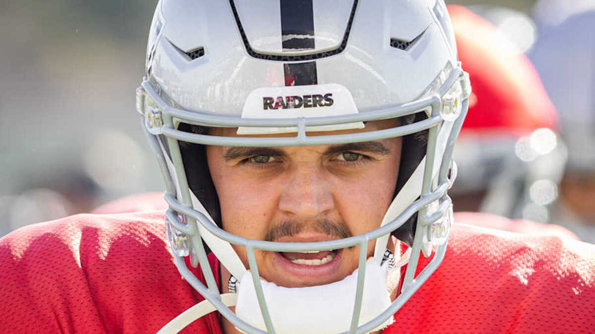  Las Vegas Raiders QB Aidan O'Connell | Darrell Craig Harris, On SI 