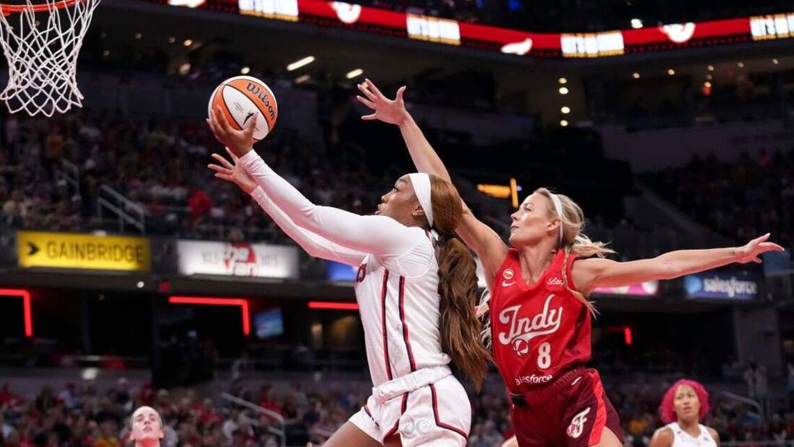Mystics use fast start to notch road win over Fever 