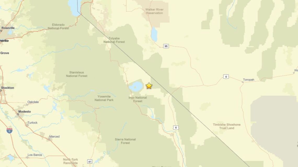 Update: Earthquake of 2.5 magnitude registered near Bodie, CA on Aug. 17 