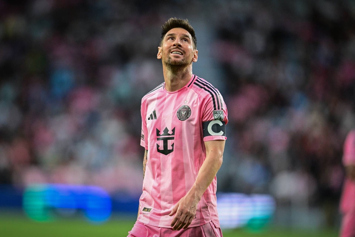  Lionel Messi during a Major League Soccer (MLS) match between Inter Miami and Orlando City. Photo by Giorgio Viera / AFP via Getty Images