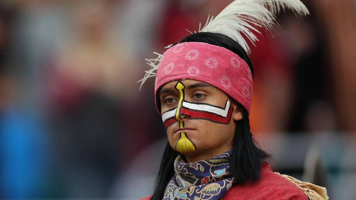  Dec 30, 2023; Miami Gardens, FL, USA; Florida State Seminoles mascot Chief Osceola and Renegade take the field before the game in the 2023 Orange Bowl against the Georgia Bulldogs at Hard Rock Stadium. Mandatory Credit: Nathan Ray Seebeck-Imagn Images | Nathan Ray Seebeck-Imagn Images 