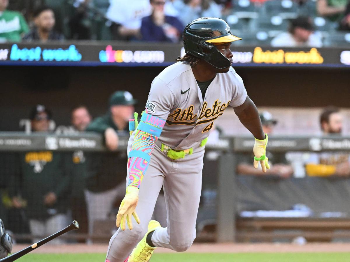  Lawrence Butler represents elite outfield value amid dramatic positional dropoffs. James A. Pittman-Imagn Images