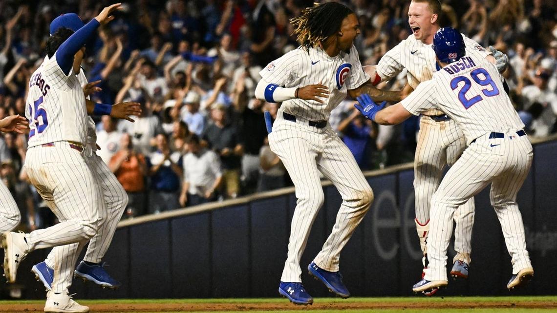MLB roundup: Cubs rally for 4 in ninth inning, stun A's 