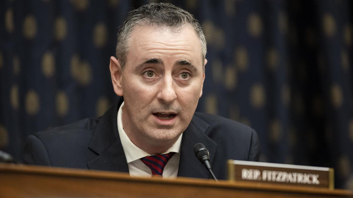 U.S. Rep. Brian Fitzpatrick (R-Pa.) is one of the Republicans that Democrats are targeting this year. (Ting Shen/Pool/Getty Images/TNS)