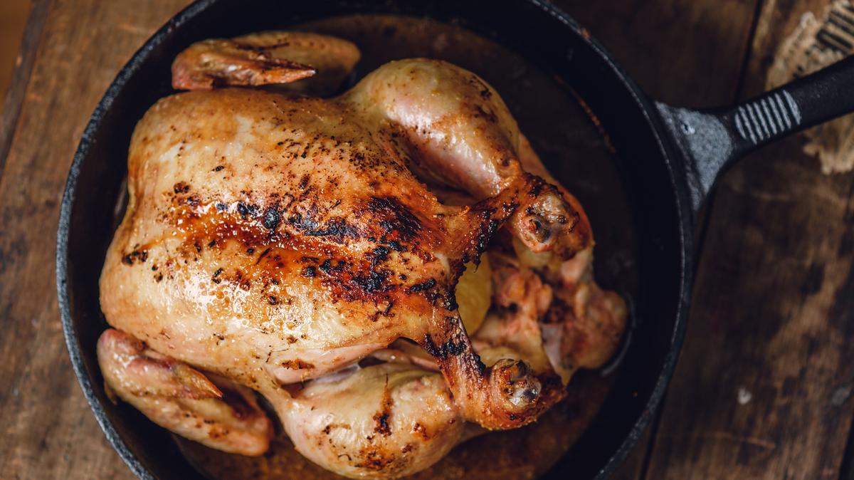 Roast chicken provides the basics for dinners all week.