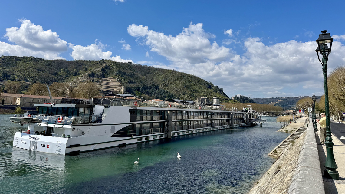 Rolling on the Rhone: A new riverboat in France cruises through history, wine country