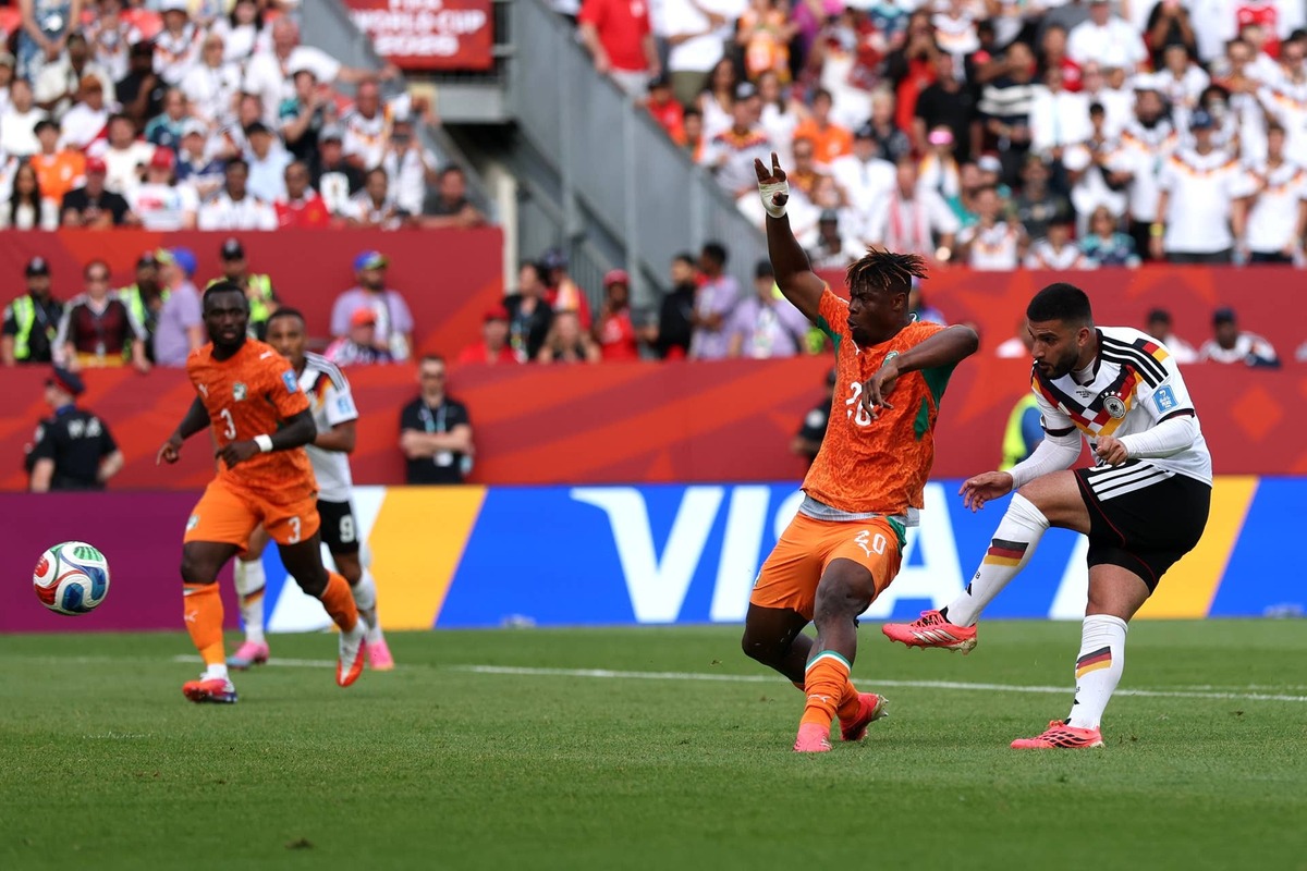  Deniz Undav #26 of Germany scores his team's second goal during the FIFA World Cup 2026 Group E match between Germany and Cote D'Ivoire at Toronto Stadium on June 20, 2026 in Toronto, Ontario. (Photo by Ezra Shaw - FIFA/FIFA via Getty Images) Photo by Ezra Shaw - FIFA/FIFA via Getty Images