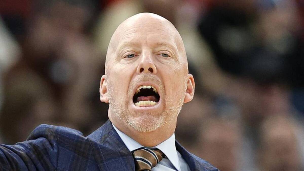  Mar 13, 2026; Chicago, IL, USA; UCLA Bruins head coach Mick Cronin directs his team against the Michigan State Spartans during the first half at United Center. Mandatory Credit: Kamil Krzaczynski-Imagn Images | Kamil Krzaczynski-Imagn Images 