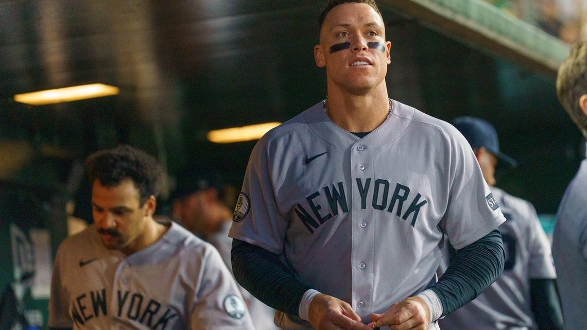 Yankees place Aaron Judge on IL, Spencer Jones recalled 