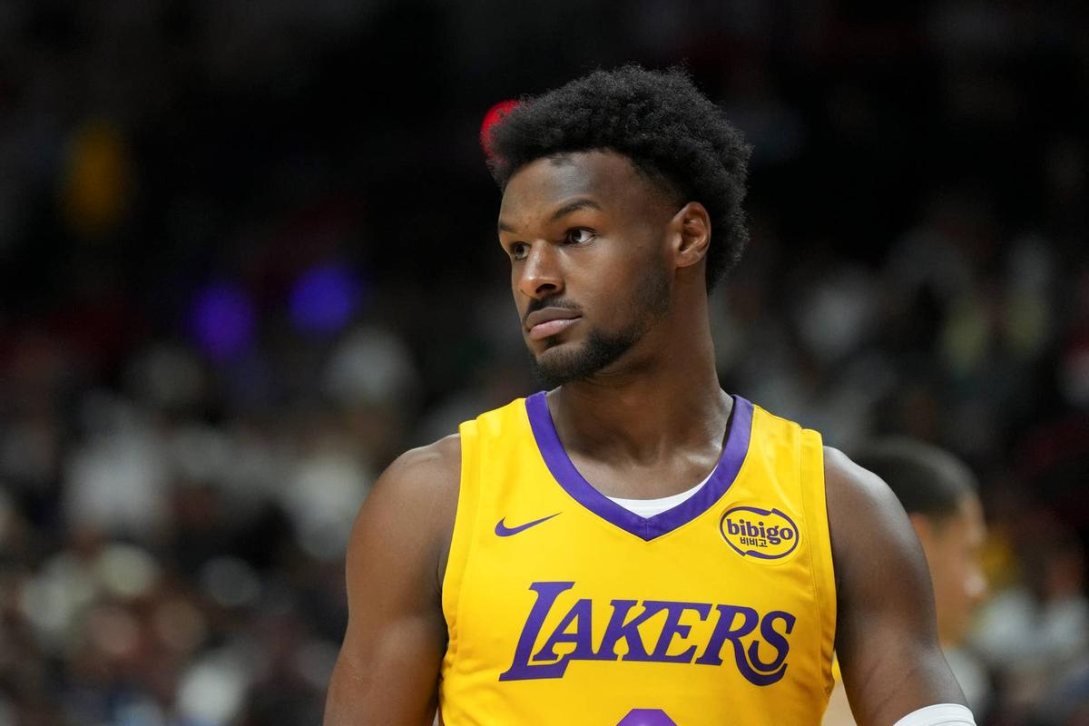 Los Angeles Lakers guard Bronny James (9). Candice Ward-Imagn Images