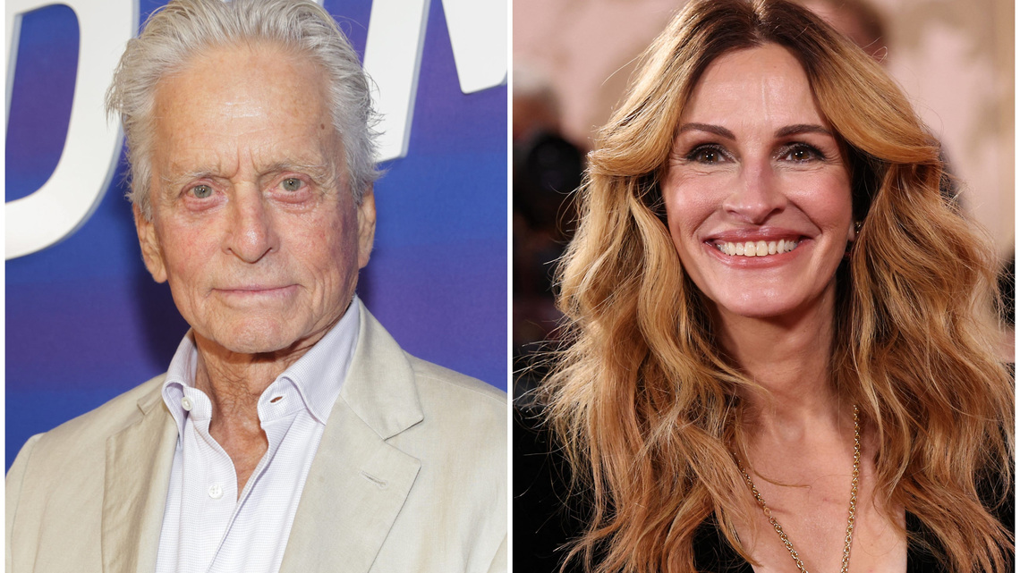 Michael Douglas is still embarrassed by drunk clash with Julia Roberts 