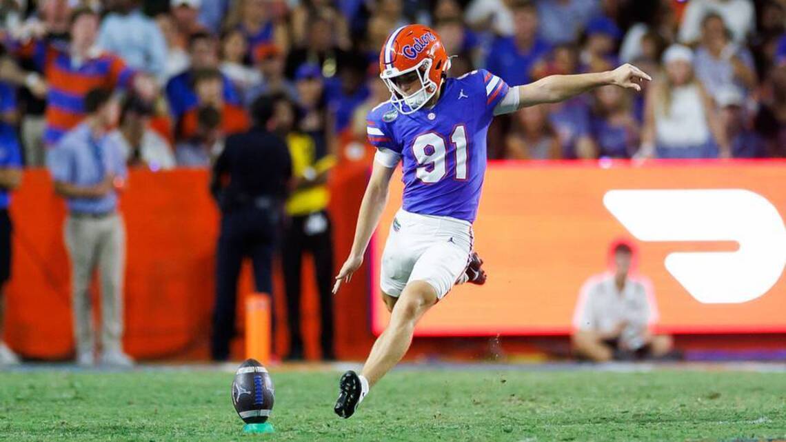 Florida's Patrick Durkin is Not a Regular Kicker. Here's Why