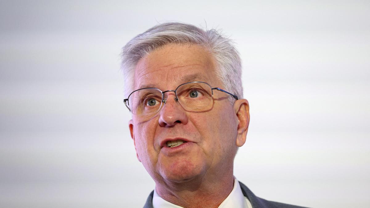 Federal Reserve Governor Christopher Waller speaks during The Clearing House Annual Conference in New York City, U.S. November 12, 2024. REUTERS/Brendan McDermid