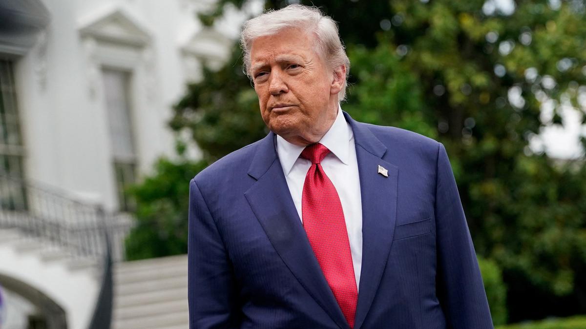 U.S. President Donald Trump listens to reporters at the White House in Washington, D.C., U.S., May 8, 2026. REUTERS/Elizabeth Frantz/File Photo