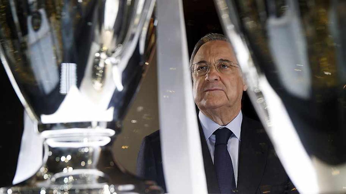  Pérez may face a challenge in this month's elections. | Angel Martinez/Real Madrid/Getty Images 