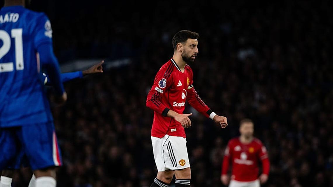  Fernandes was typically brilliant. | Ash Donelon/Manchester United/Getty Images 