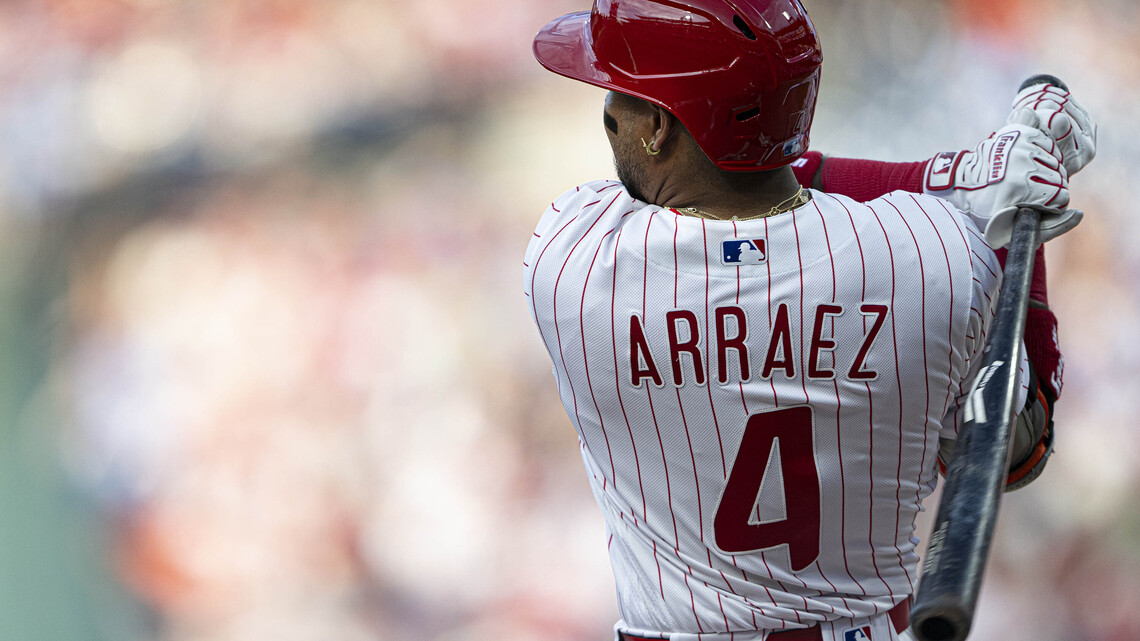 Batting practice … in a hotel room? It's part of the ‘routine' for Luis Arraez, baseball's most unique hitter.