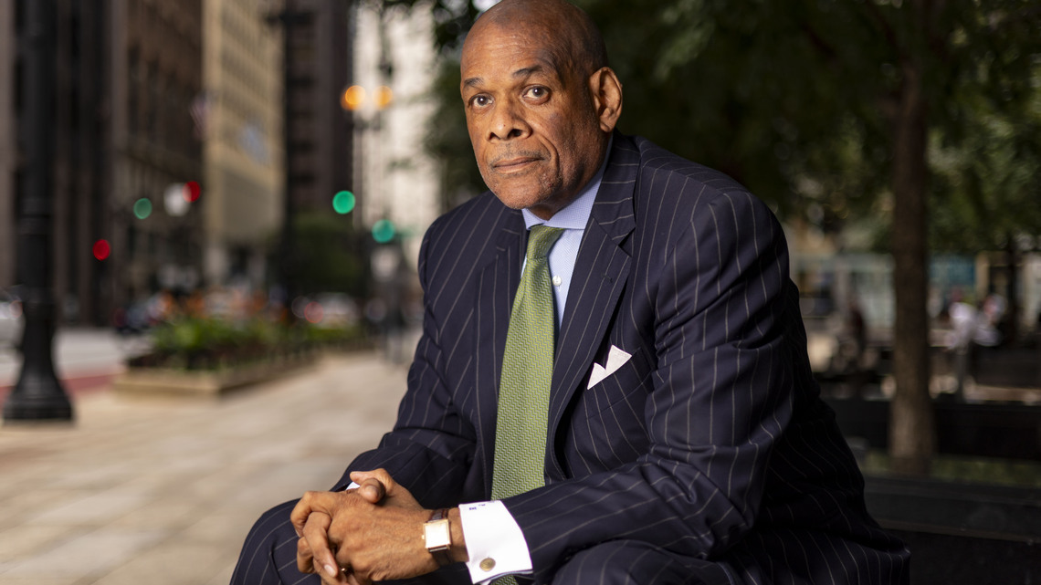Trial lawyer Victor Henderson makes his case for Chicago school board president 