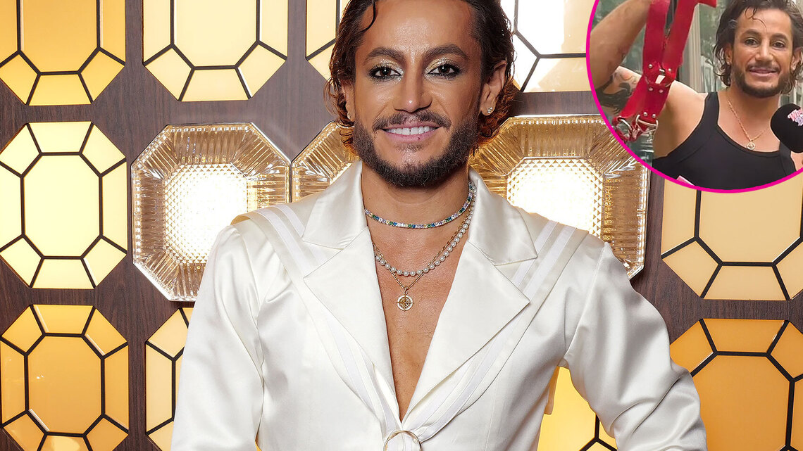 Frankie Grande Carries a Harness and Mesh Underwear - See What's in His Bag 