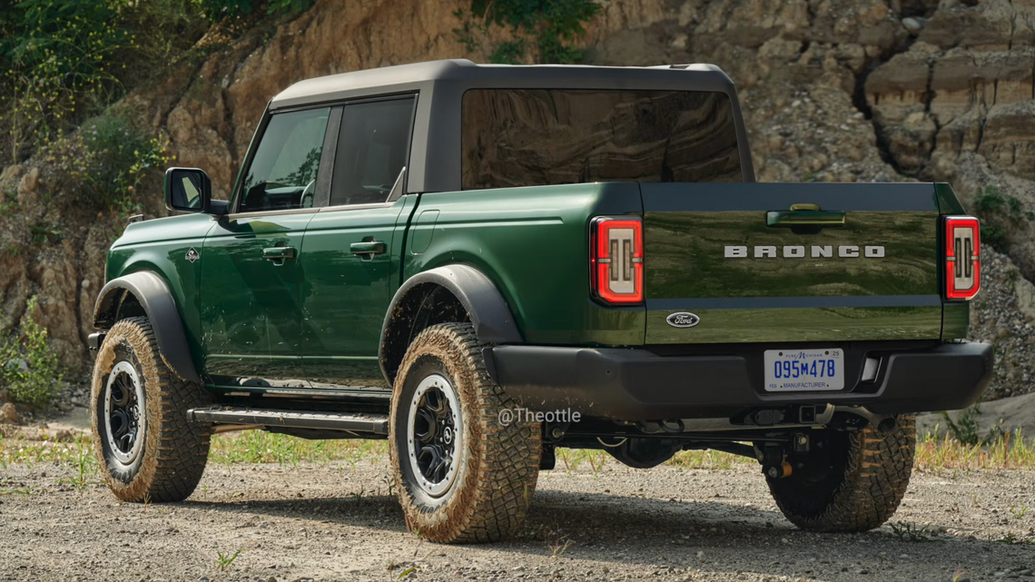 Ford Bronco Pickup Has Us Convinced Ford Should Actually Build It 