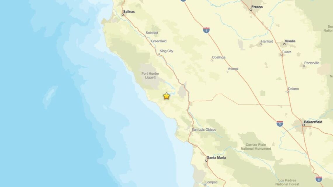 2.6 magnitude earthquake registered close to Lake Nacimiento, CA on Sept. 21 