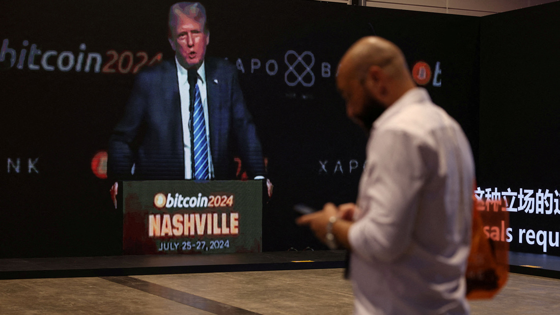 Trump calls for Congress to pass crypto bill at White House event