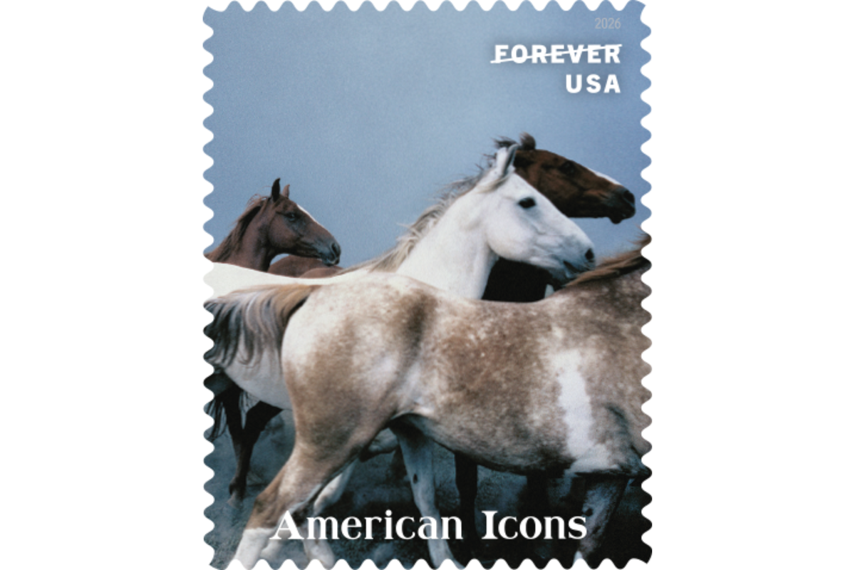  American Icons stamp collection: Wild Horses 