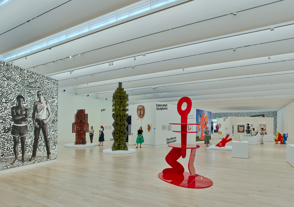  The Keith Haring in 3D exhibit showcases Haring’s lesser-known works 