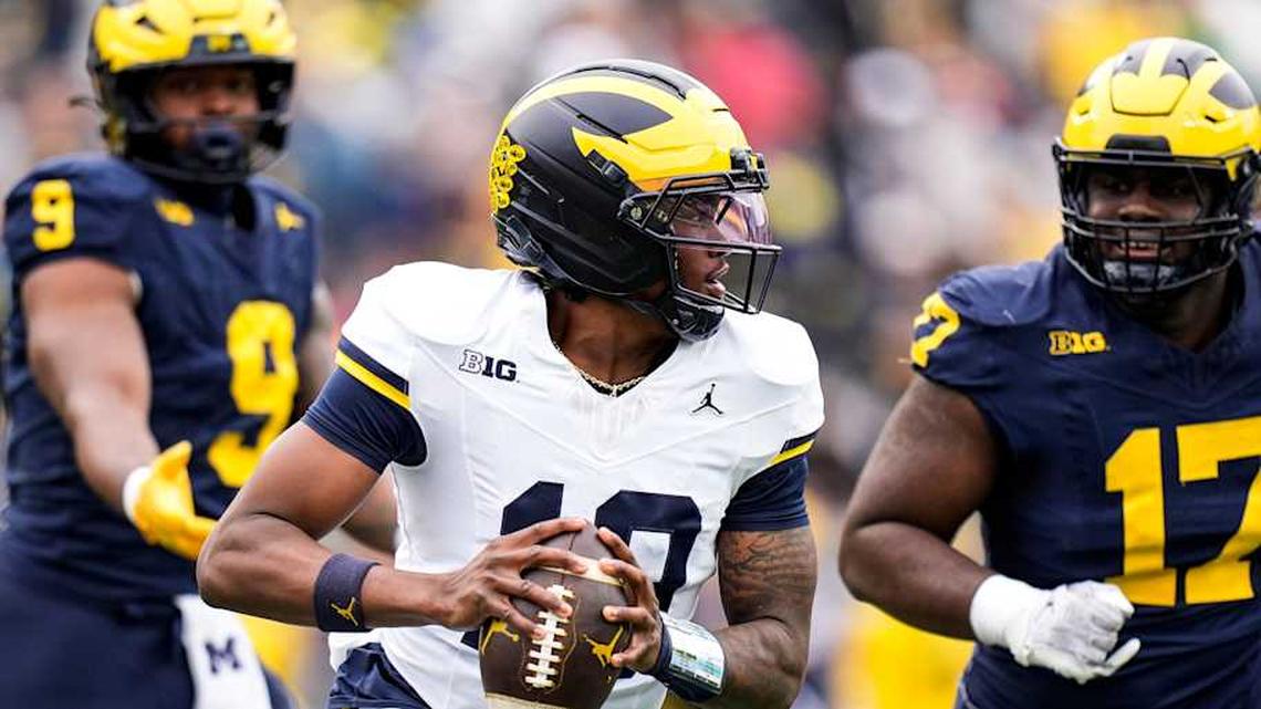  Michigan needs Bryce Underwood to take the next step to contend in 2026. | Junfu Han / USA TODAY NETWORK via Imagn Images 